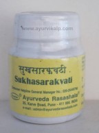 SUKHASARAK Vati, Ayurveda Rasashala, 30 Tablets, For Gases and acidity
